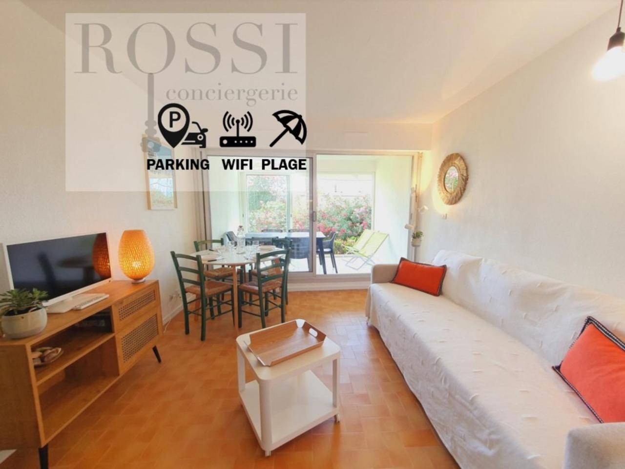 T2 Traversant Familial Cap Sud Parking Plages - Rossiconciergerie - Linge En Option *